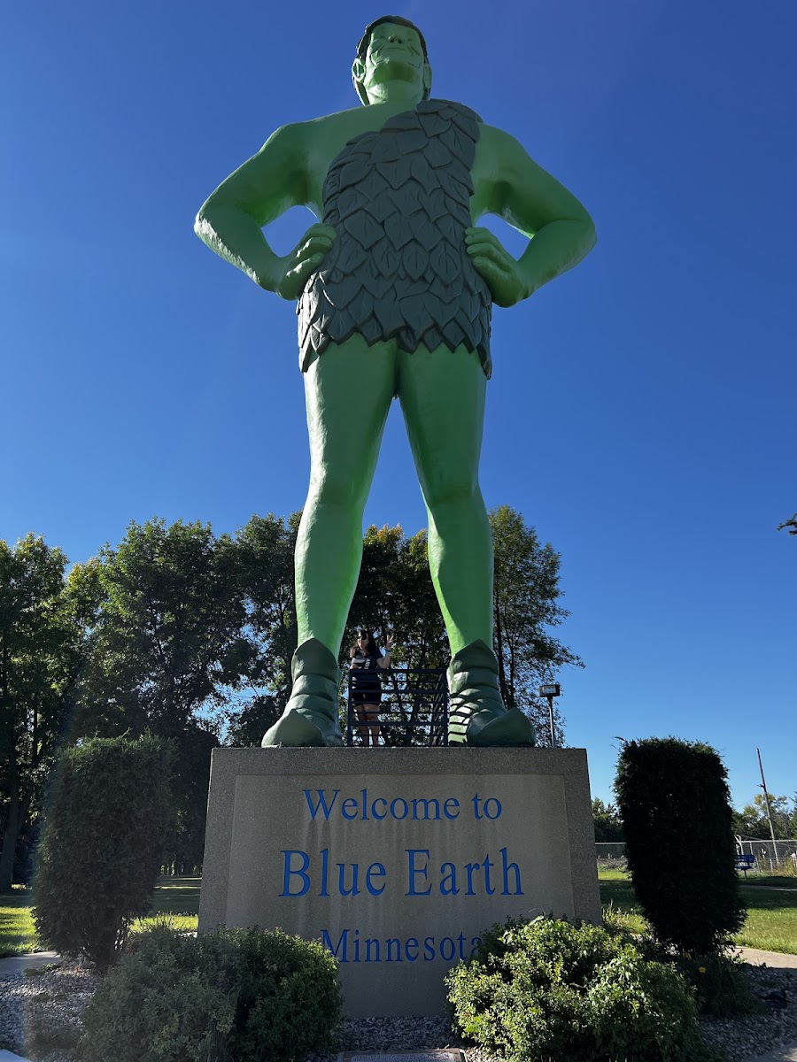 Green Giant Statue Park