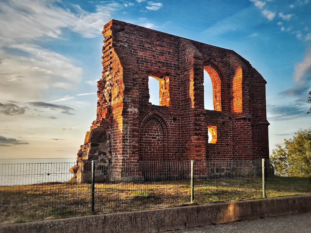 Ruins of the church in Trzesacz