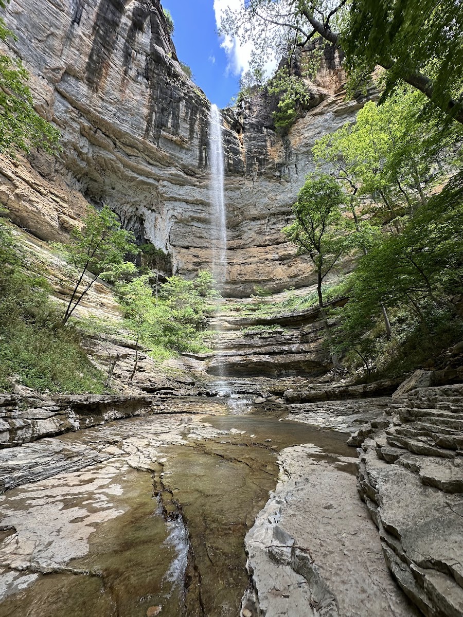 Hemmed-In Hollow Falls