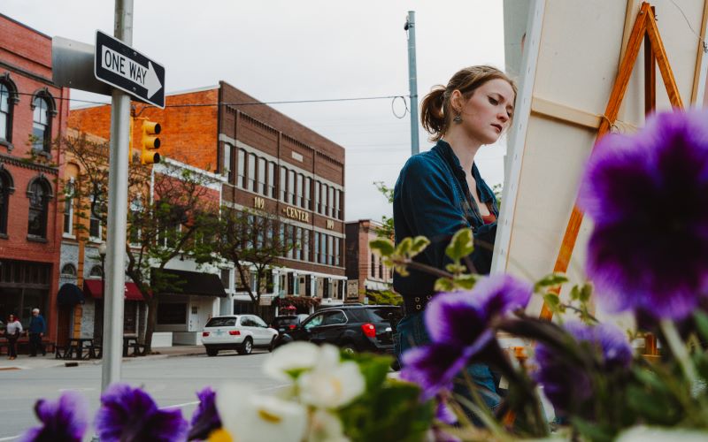 Downtown Alpena, Michigan