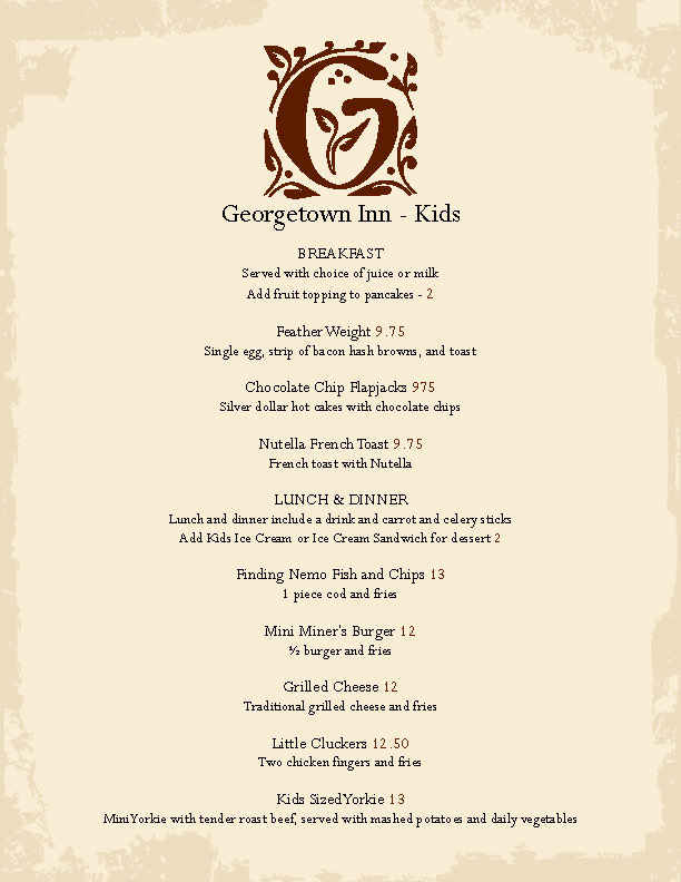 Georgetown Inn & Pub
