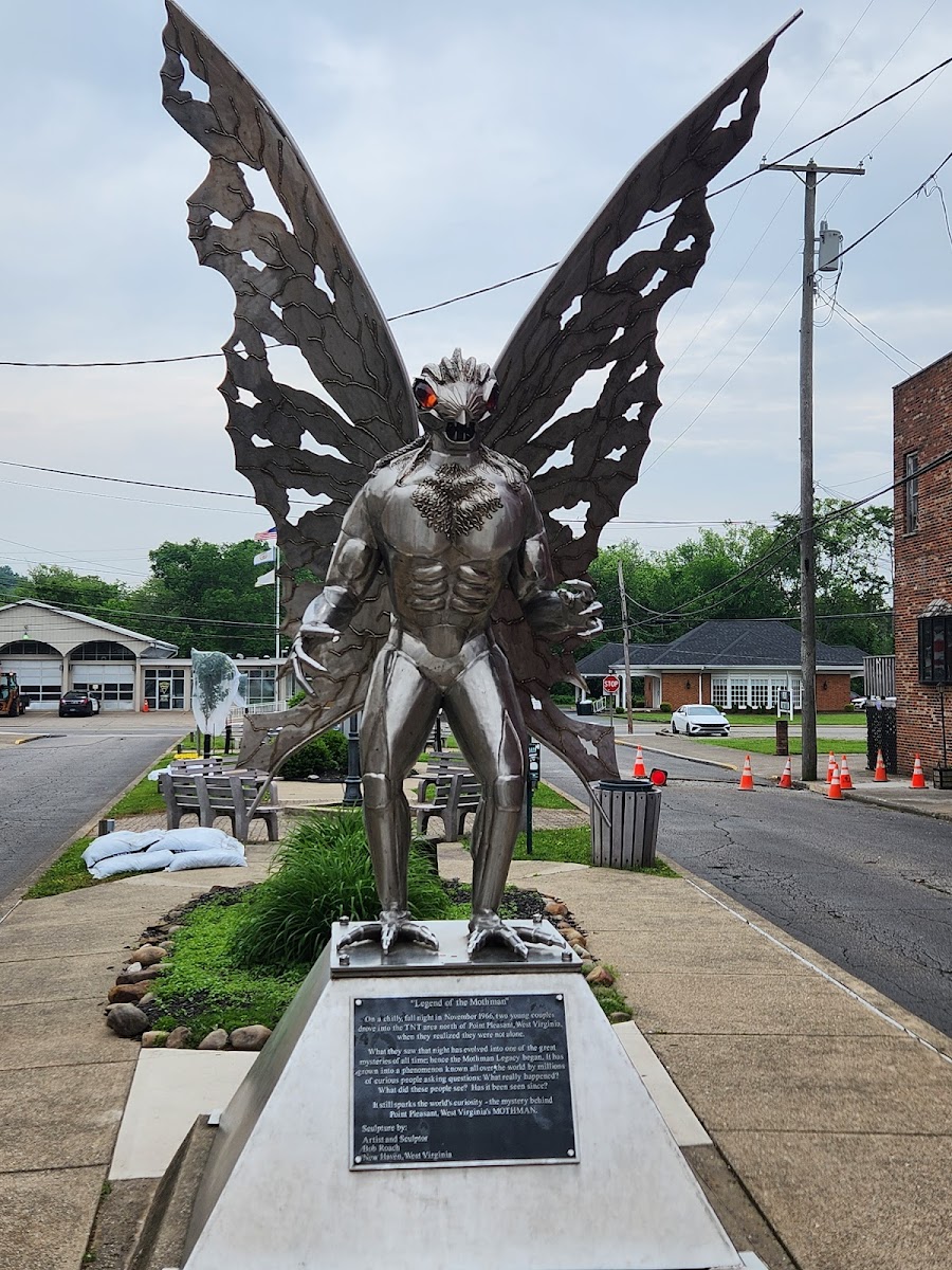 Mothman Statue and Marker