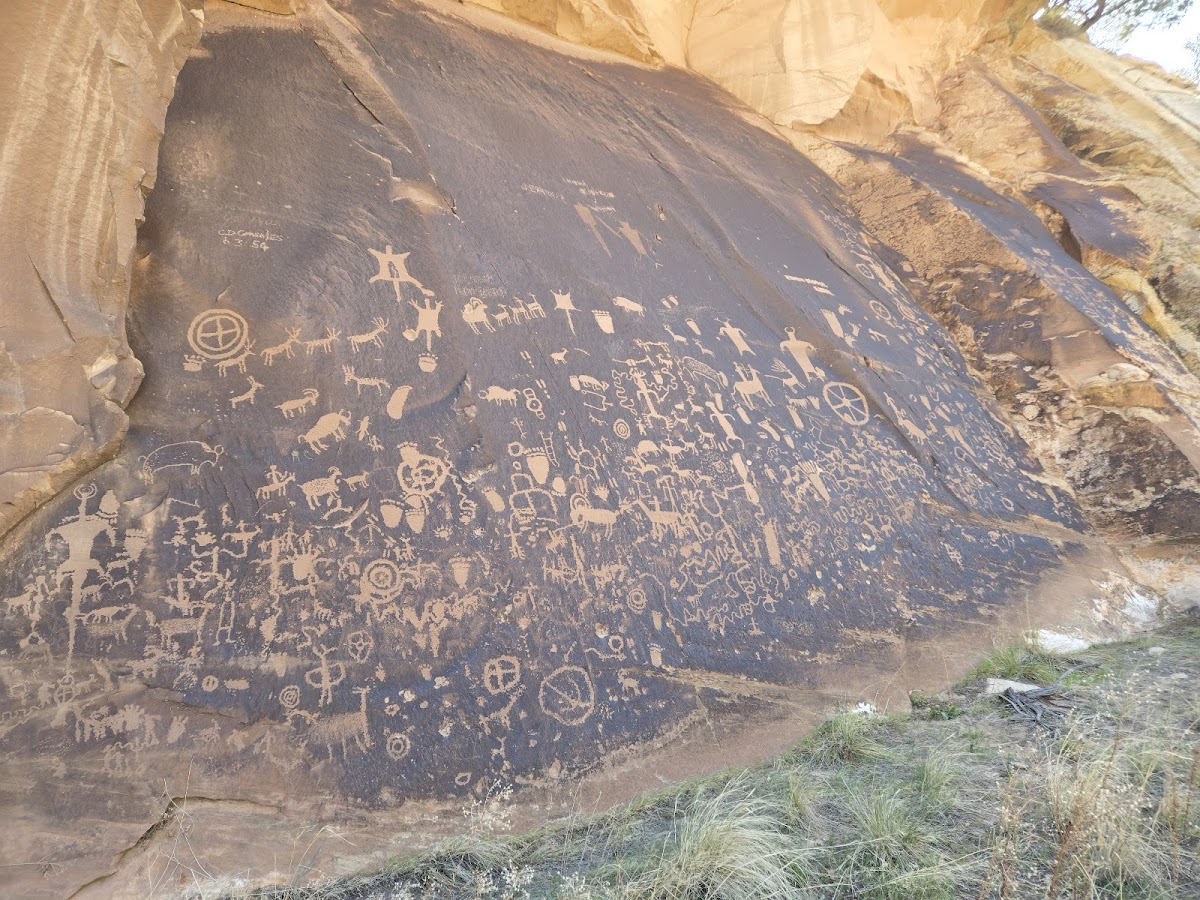 Newspaper Rock State Historical Monument