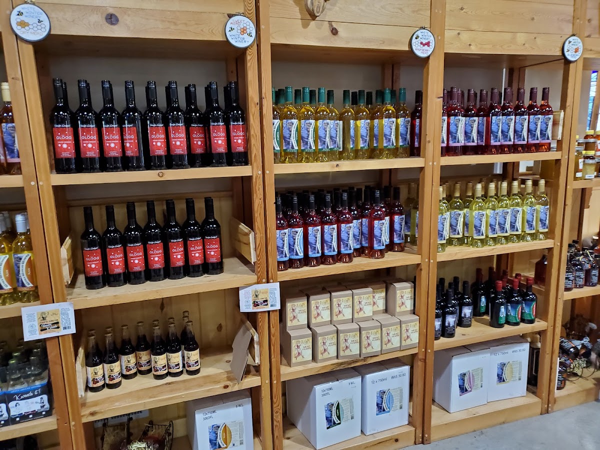 White Winter Mead, Cider, Spirits