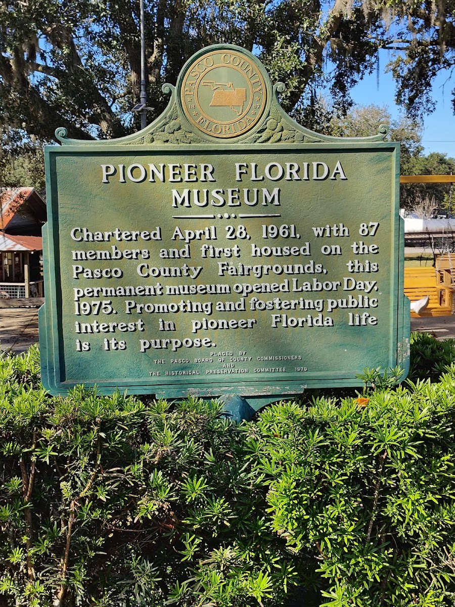 Pioneer Florida Museum & Village