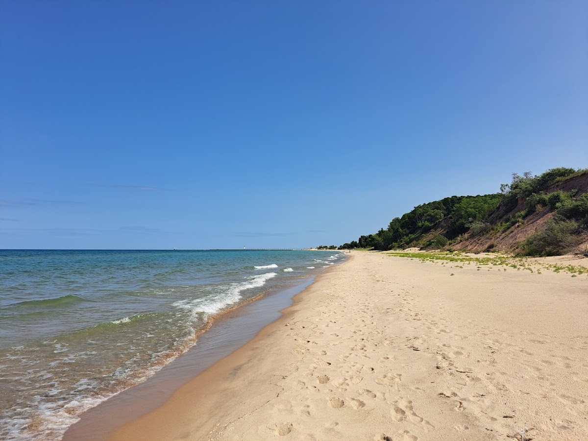 1st Street Beach Manistee, Michigan