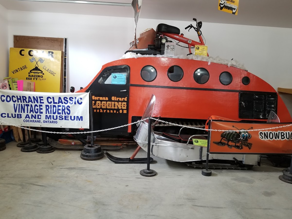 Cochrane Classic Vintage Riders Snowmobile Museum