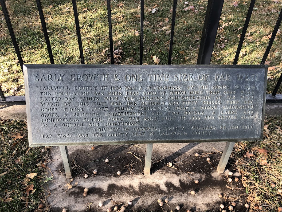 Far West Temple Site