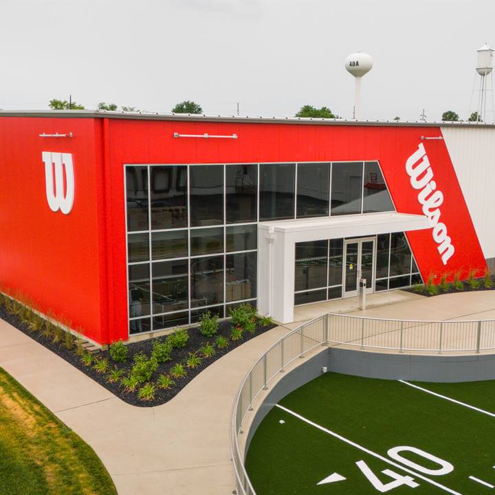 Wilson Football Factory Tour