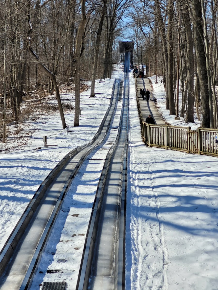Pokagon State Park Toboggan Run