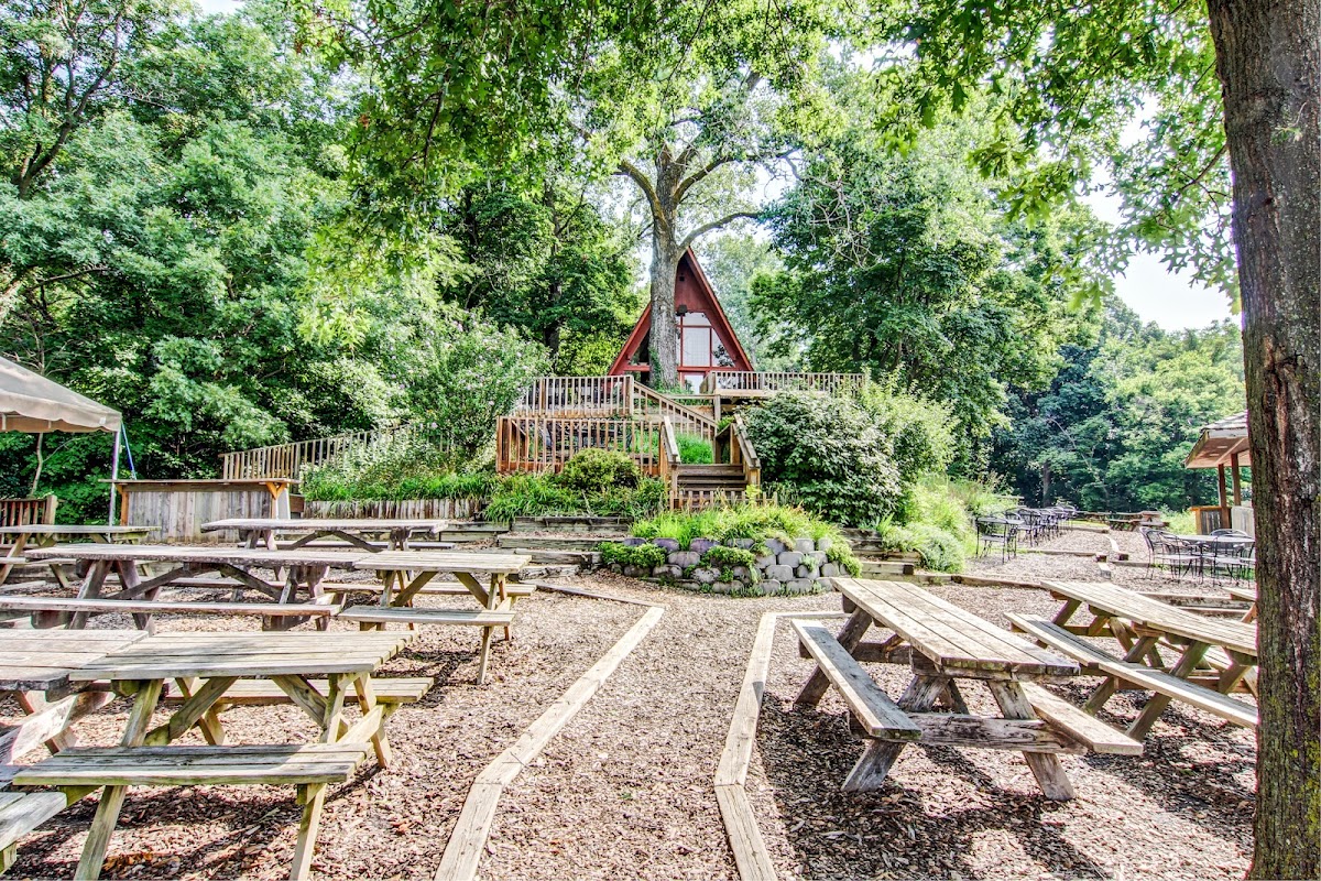The A-Frame Winegarden on The Blufftop at Rocheport