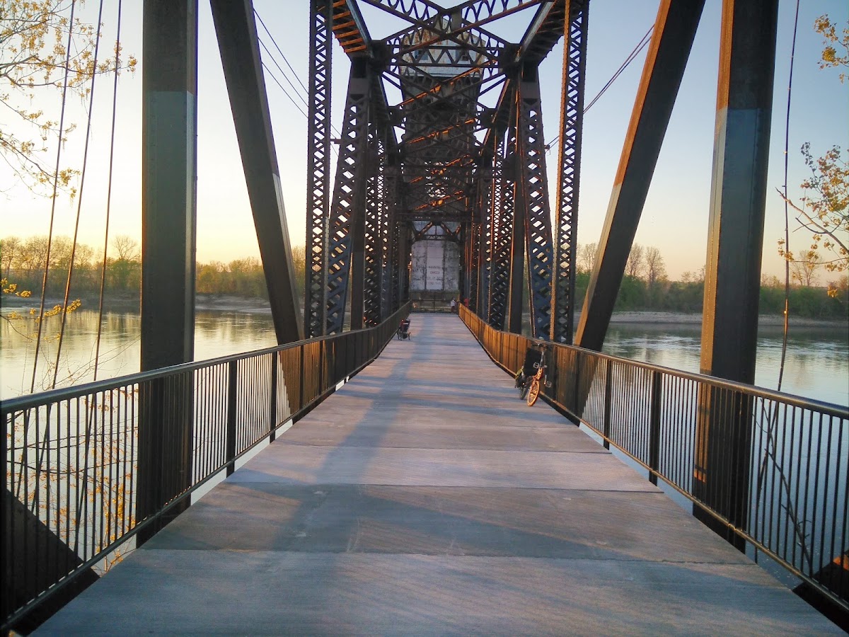 Katy Trail Railroad Bridge