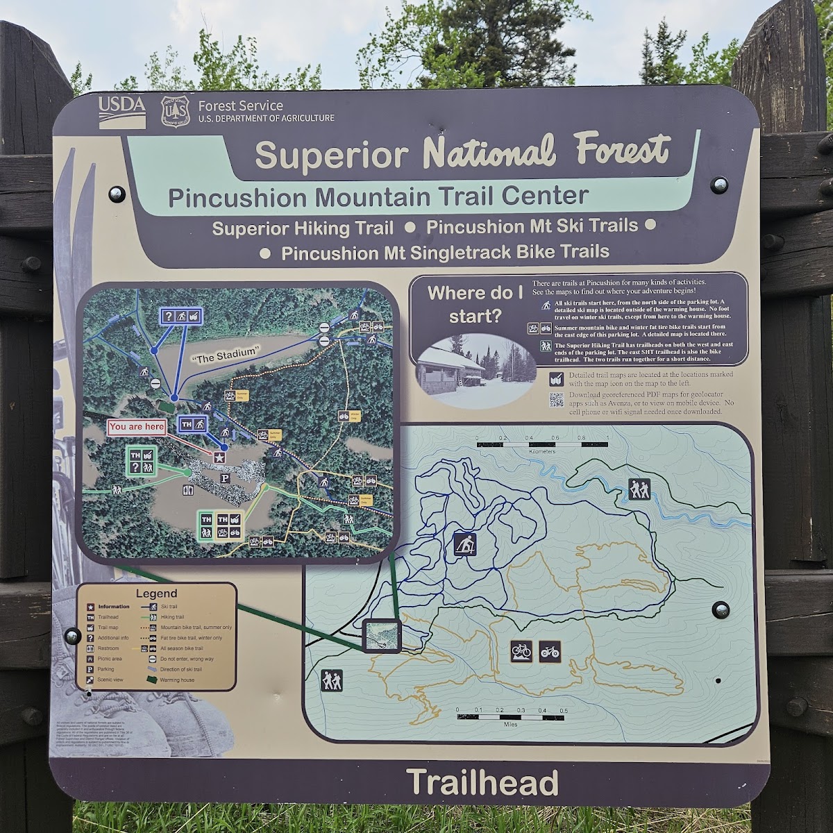 Pincushion Mountain Trail System