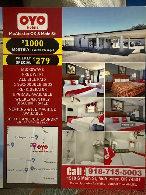 OYO Hotel McAlester OK S Main St photo 3
