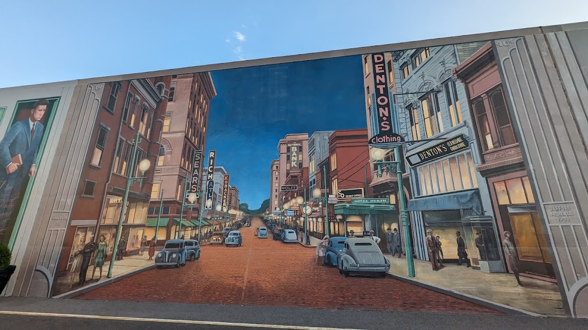 Portsmouth Floodwall Mural