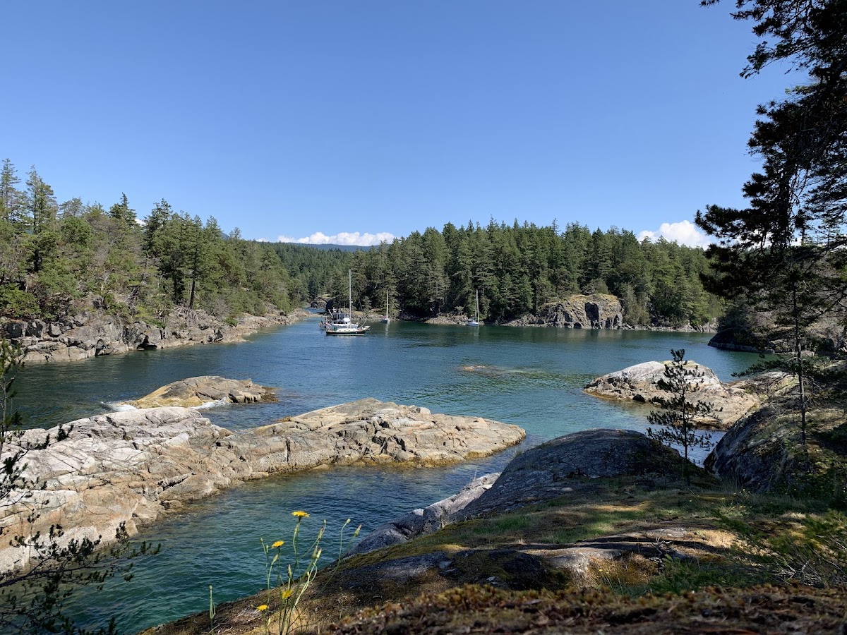 Smuggler Cove Marine Provincial Park