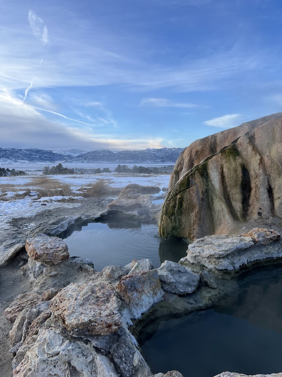 Travertine Hot Spring