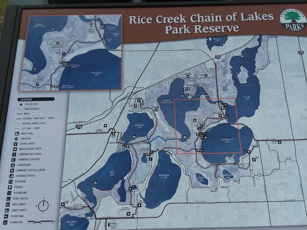 Rice Creek Chain of Lakes Park Reserve