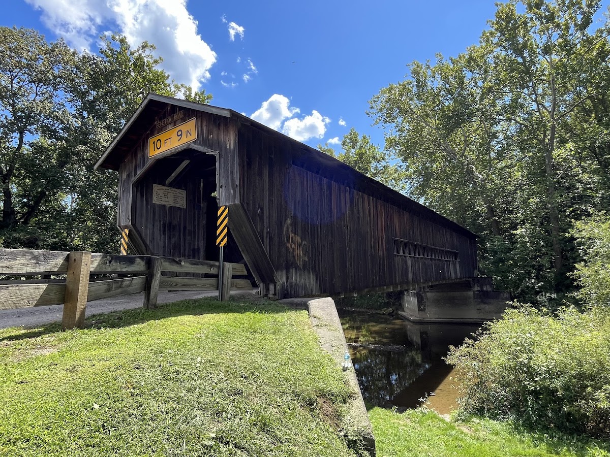 Historic Benetka Road Covered Bridge