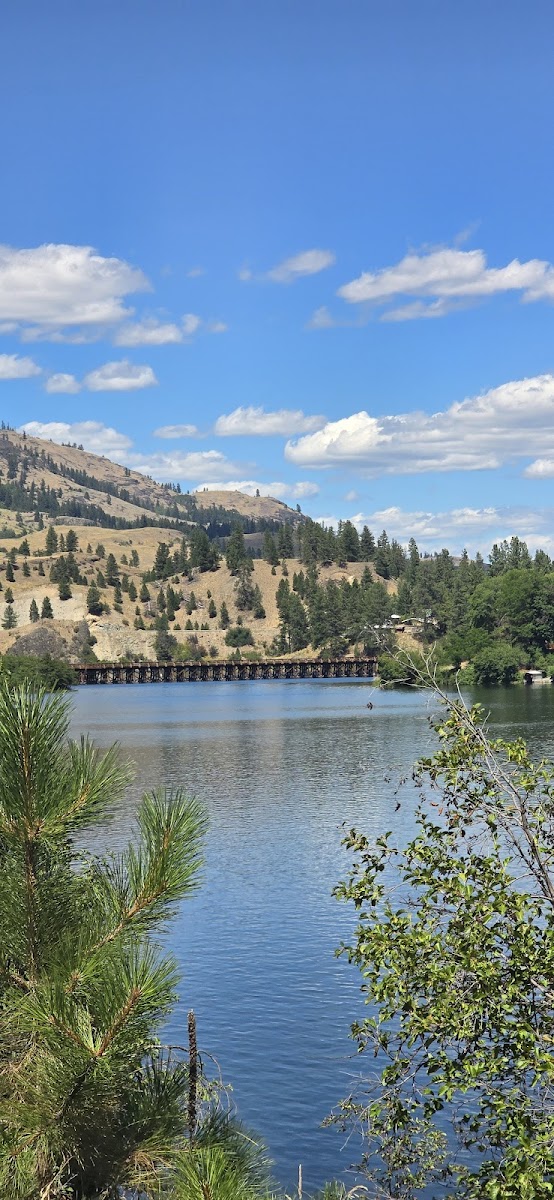 Ferry County Rail Trail Trailhead