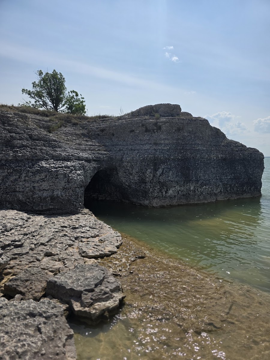 Limestone cliffs