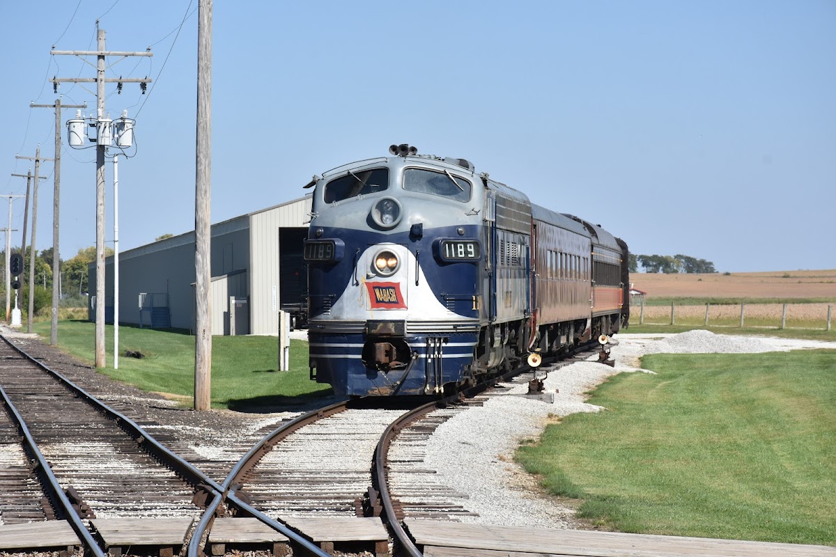 Monticello Railway Museum Wabash Depot