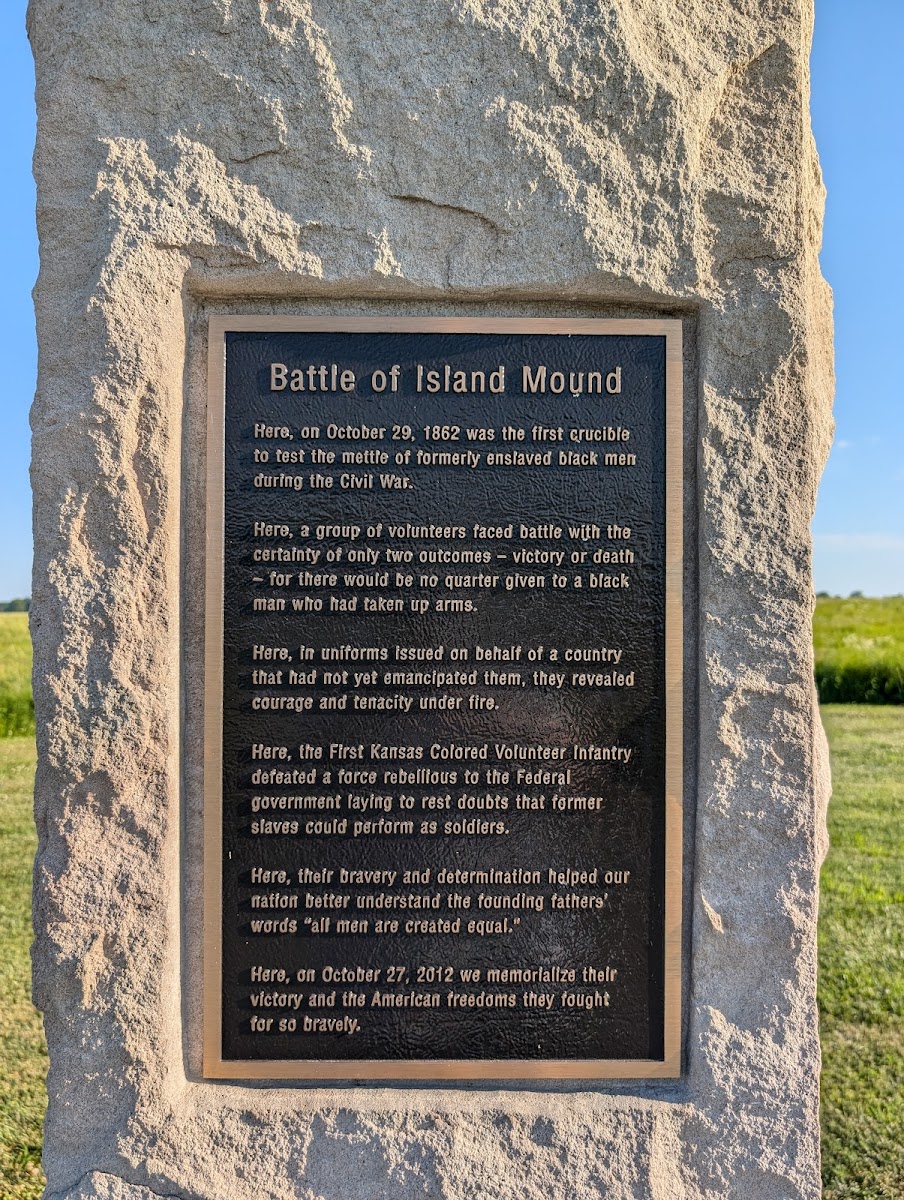 Battle Of Island Mound State Historic Site