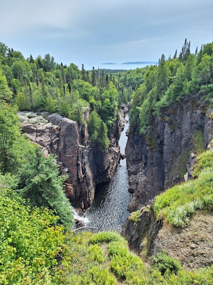 Aguasabon Falls & Gorge Turnoff