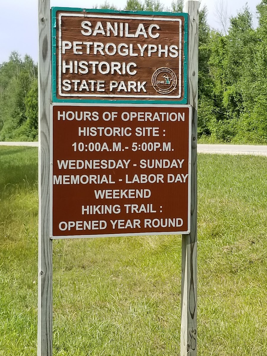 Sanilac Petroglyphs Historic State Park