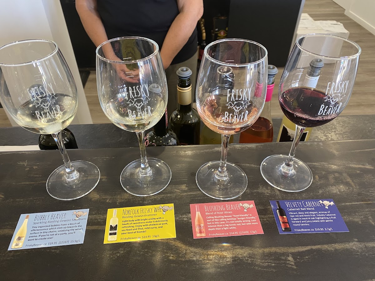 Frisky Beaver Wines
