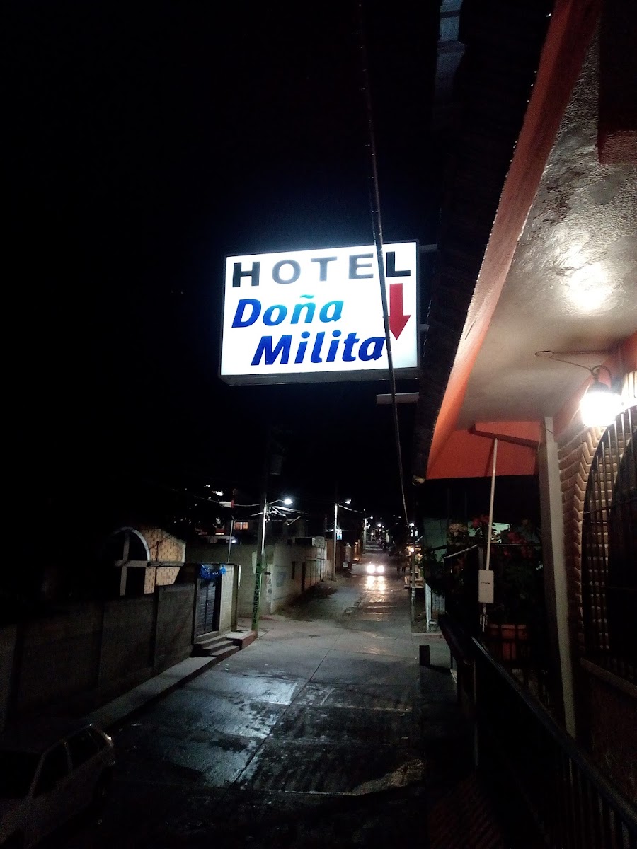 Doña Milita, Hotel