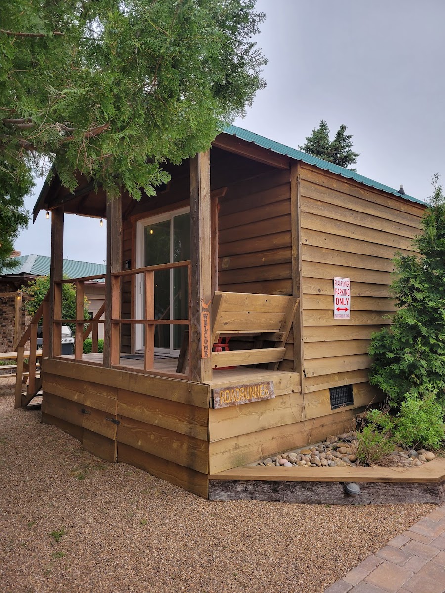The Roadrunner Tiny Cabin at Palo Duro Canyon