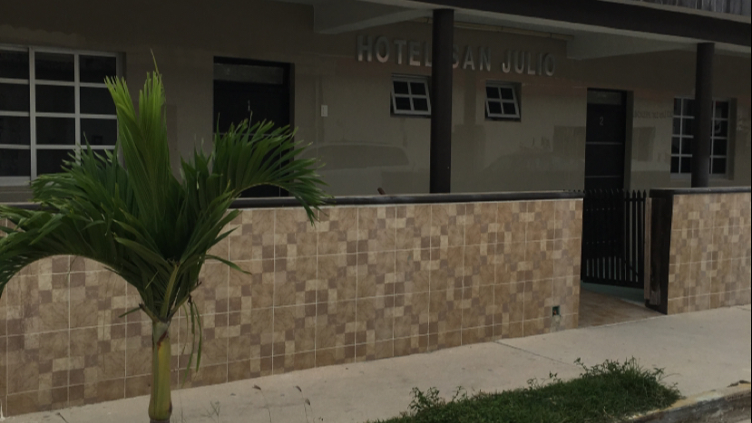Hotel de playa San Julio Celestun Yucatan