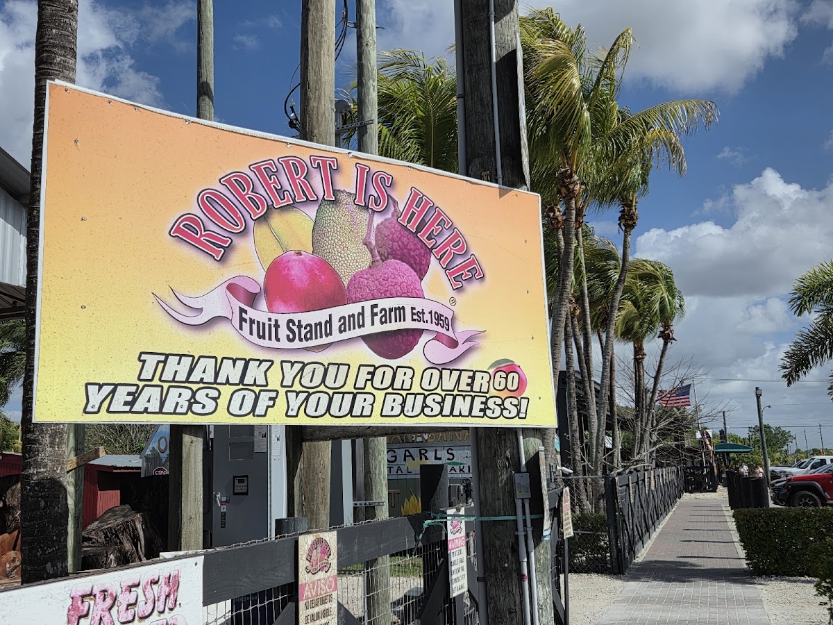 Robert Is Here Fruit Stand