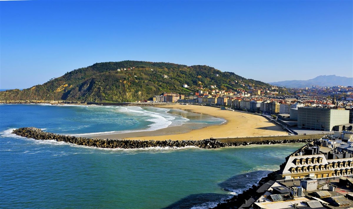 Zurriola beach