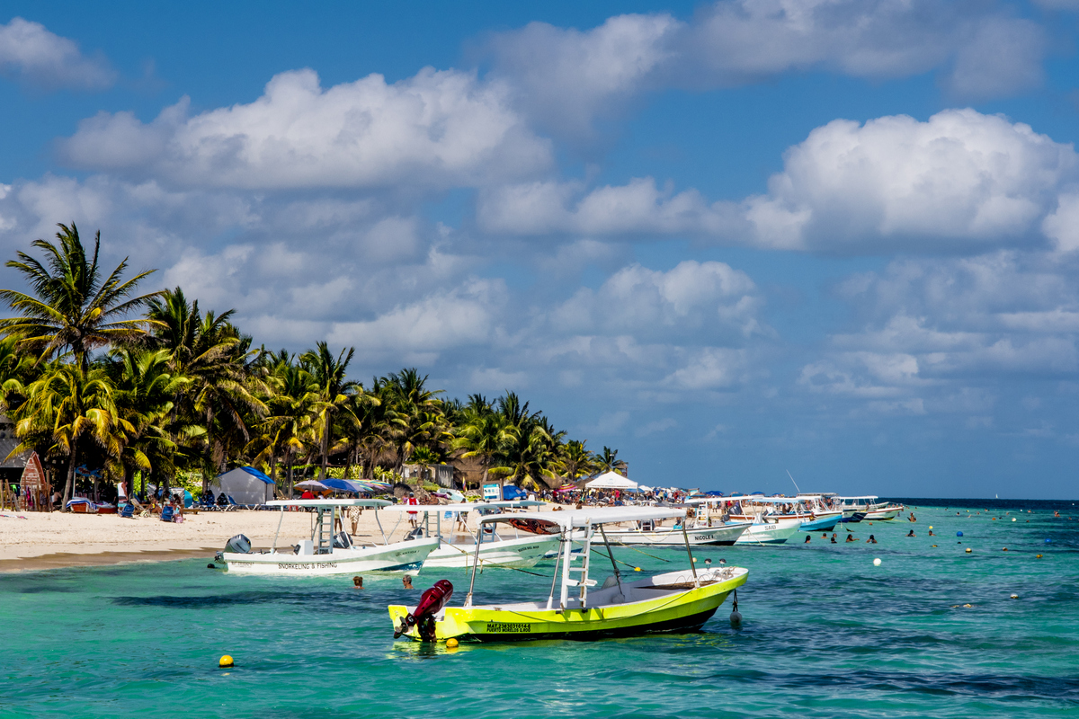 Playa Publica puerto morelos