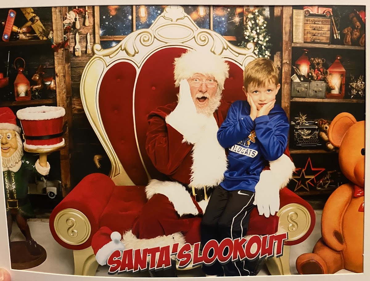 Santa's Lookout Christmas Lights