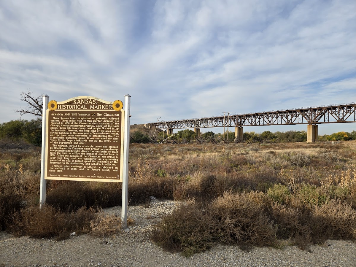 Samson of the Cimarron bridge